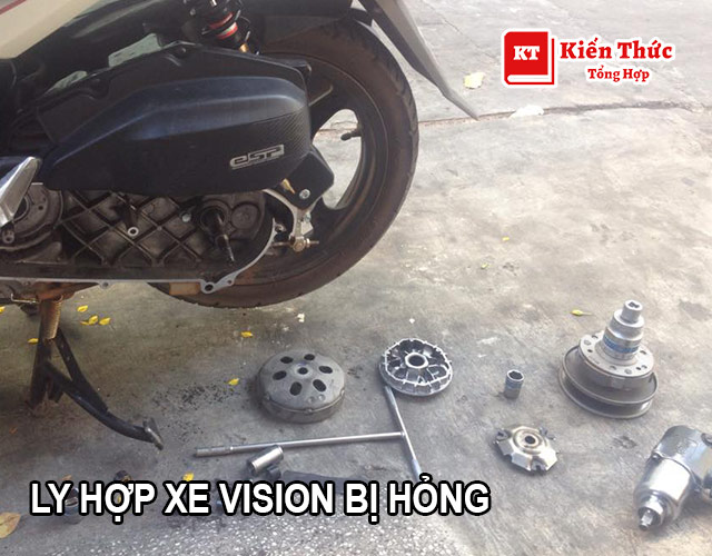 ly hợp của xe bị hỏng