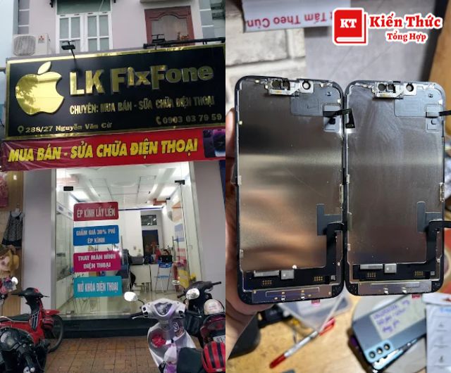 Sửa chữa điện thoại Cần Thơ LK FixFone uy tín hàng đầu