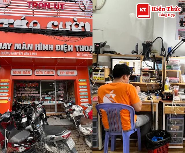 Sửa chữa điện thoại Cần Thơ Táo Cười uy tín