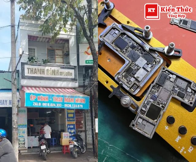 Sửa chữa điện thoại Cần Thơ Thanh Bình giá hợp lý