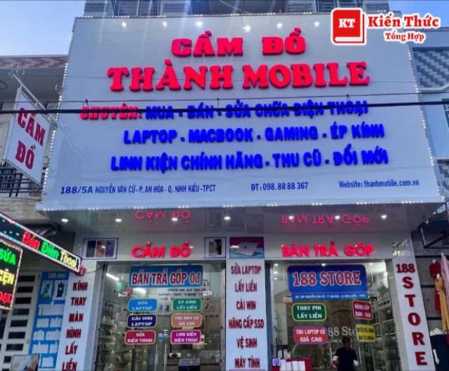 Sửa chữa điện thoại Cần Thơ Thành Mobile linh kiện chính hãng