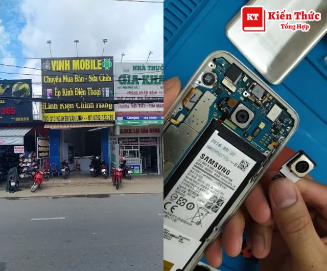 Sửa chữa điện thoại Cần Thơ Vinh Mobile giá tốt