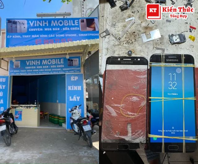 Sửa chữa điện thoại Cần Thơ Vinh Mobile tư vấn nhiệt tình