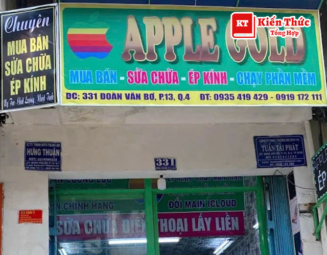 Sửa điện thoại Apple Gold