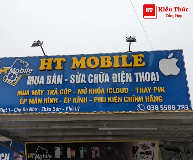 Sửa điện thoại Phủ Lý HT Mobile có nhiều ưu đãi