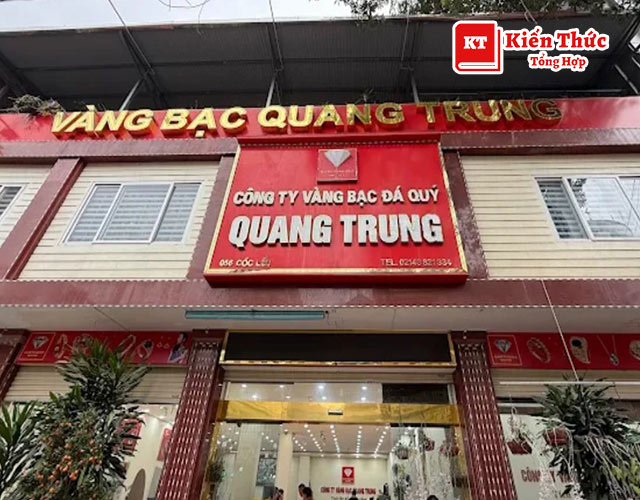 Tiệm vàng bạc Quang Trung