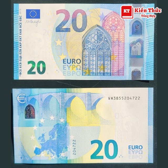 Mệnh giá đồng 20 Euro