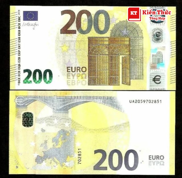 Mệnh giá đồng 200 Euro