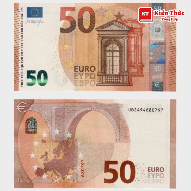 Mệnh giá đồng 50 Euro