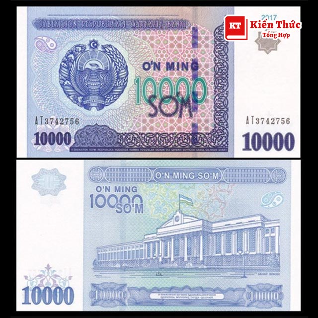 Mệnh giá 10000 Sum 