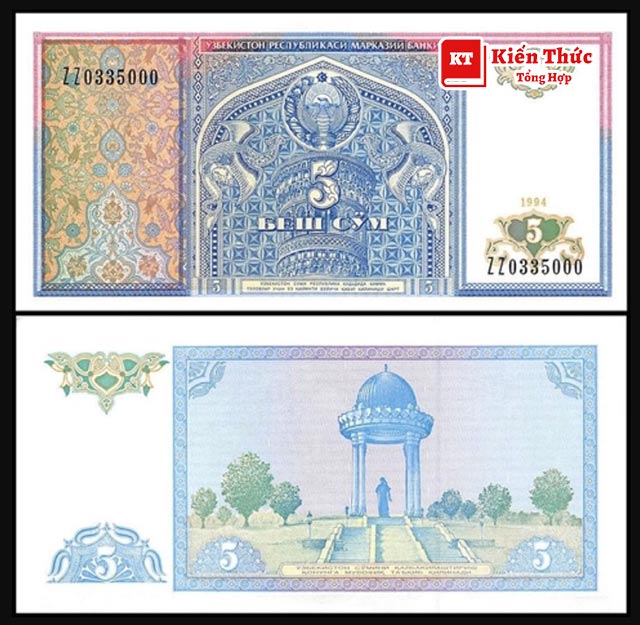 Mệnh giá 5 Sum 