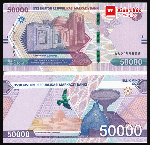 Mệnh giá 50000 Sum 