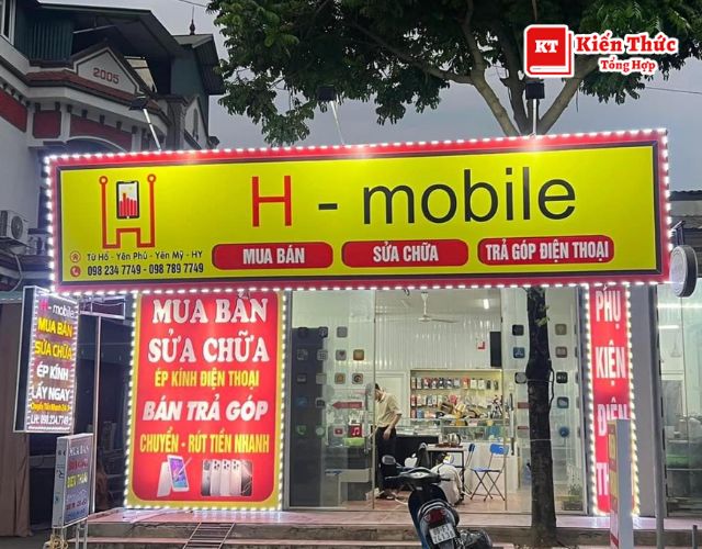 Trung tâm sửa chữa điện thoại H-mobile