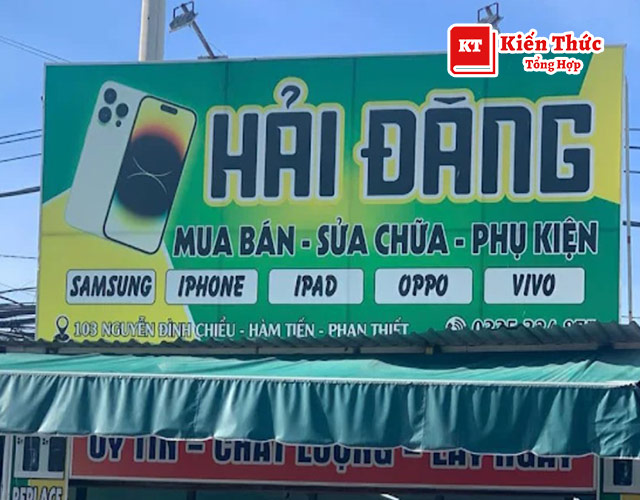 Trung tâm sửa chữa điện thoại Hải Đăng