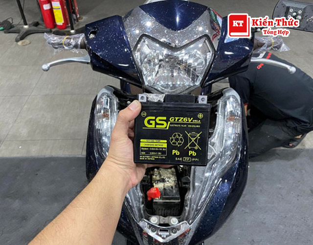 Xe Vision hết bình