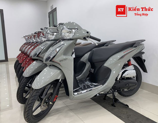 Các màu xe Vision bạc