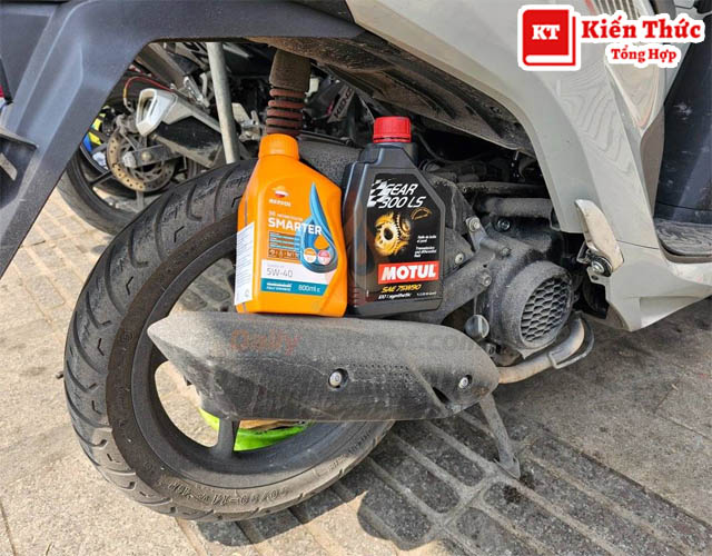 Dung tích bình nhớt ở mỗi đời xe Vision khác nhau